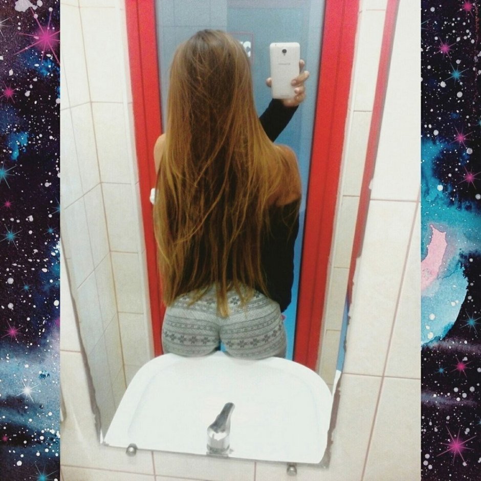 Девушка сфоткалась