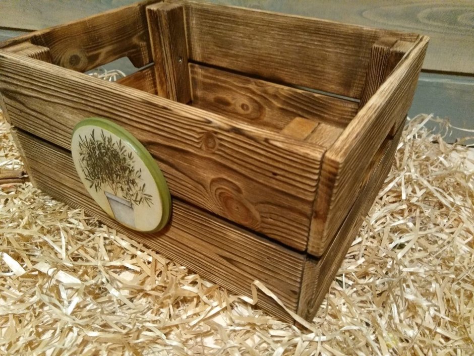 Декорировать ящик для овощей