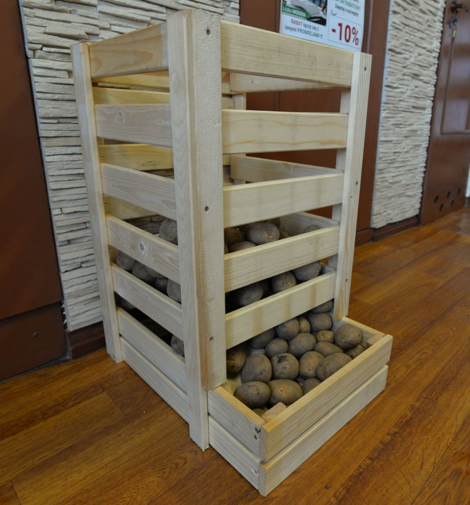 Ящик для картофеля в погреб