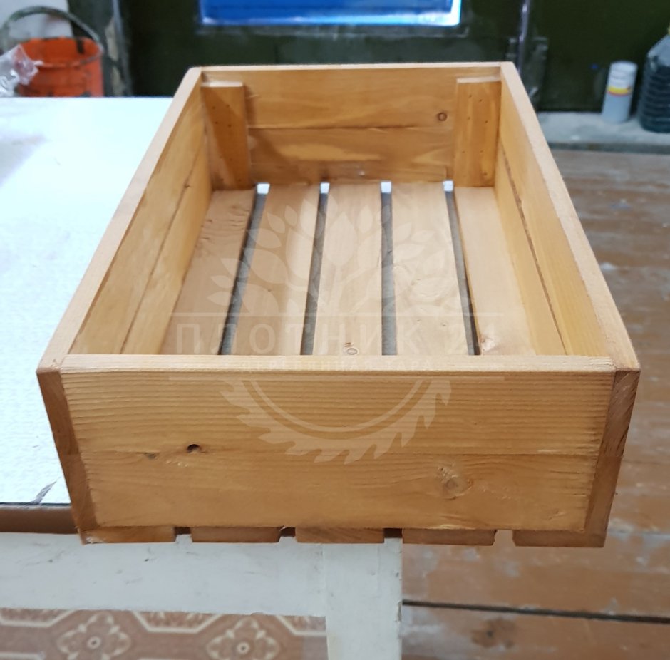Стандартный деревянный ящик для овощей