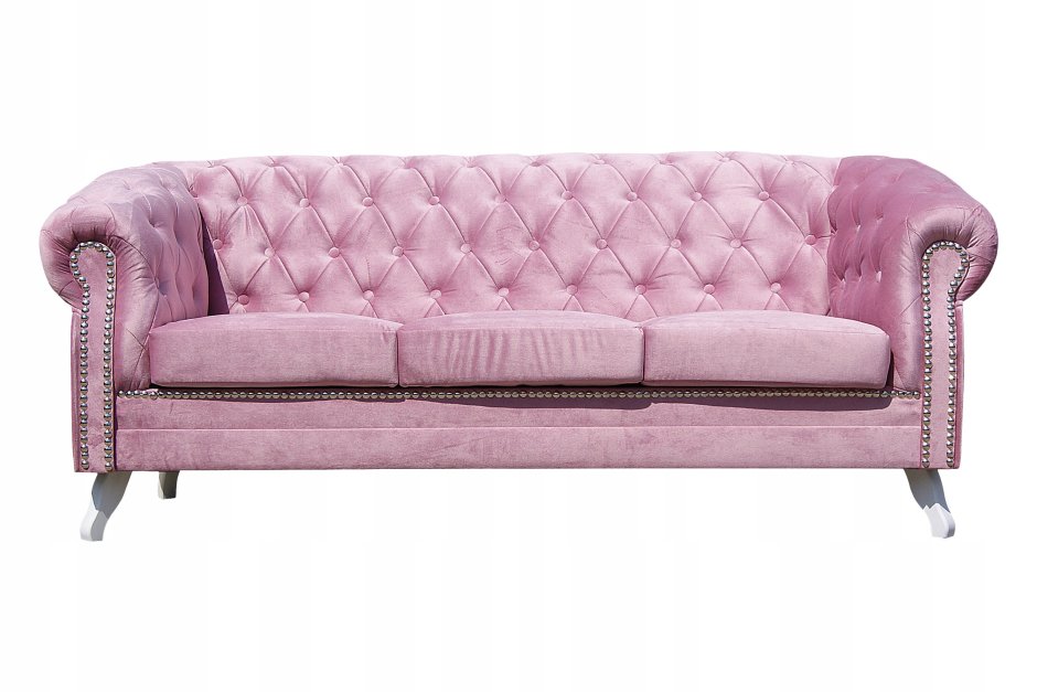 Диван-кровать розовый