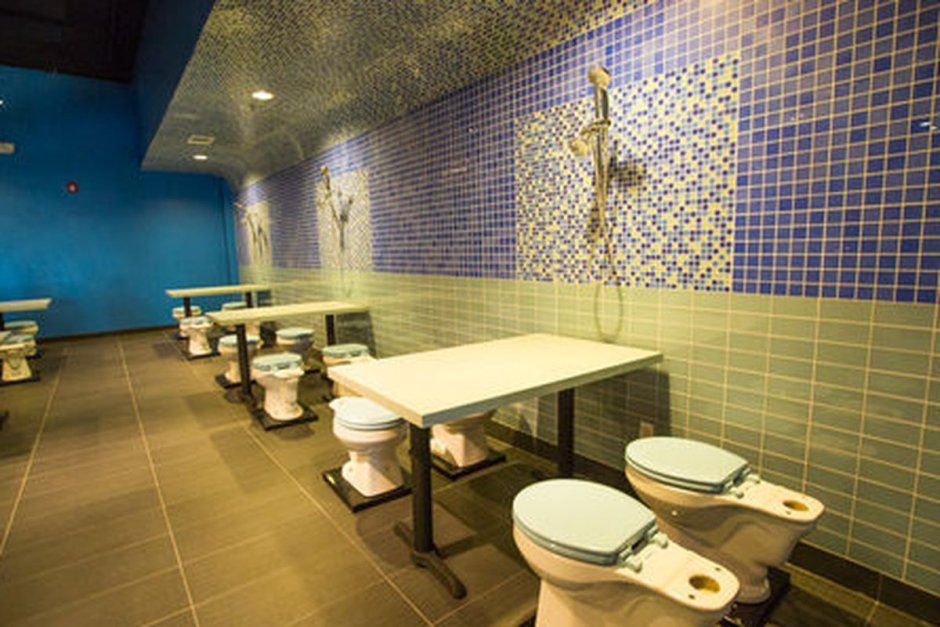 Magic restroom - Лос-Анджелес.