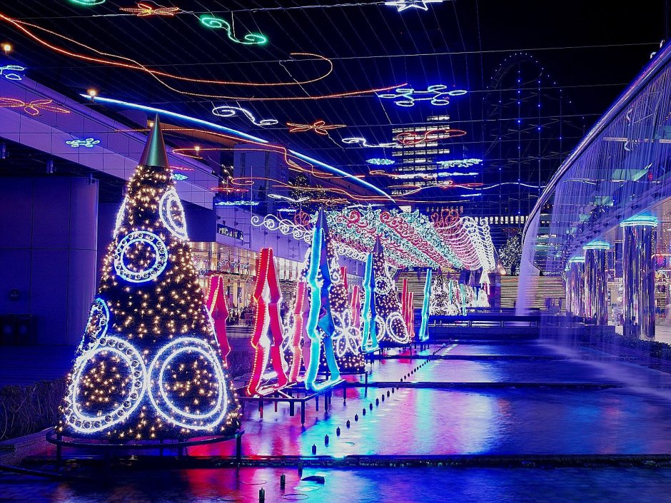 Новогоднее оформление улиц