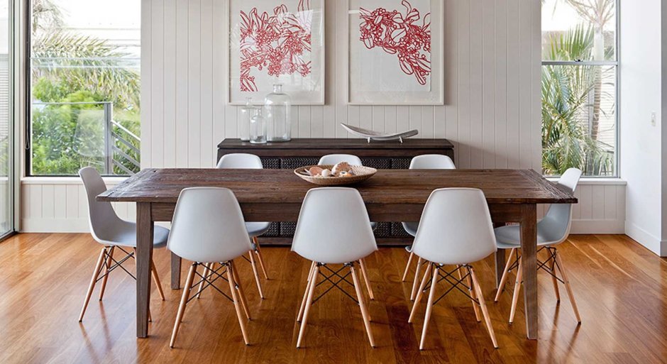 Стул Eames DSW В интерьере