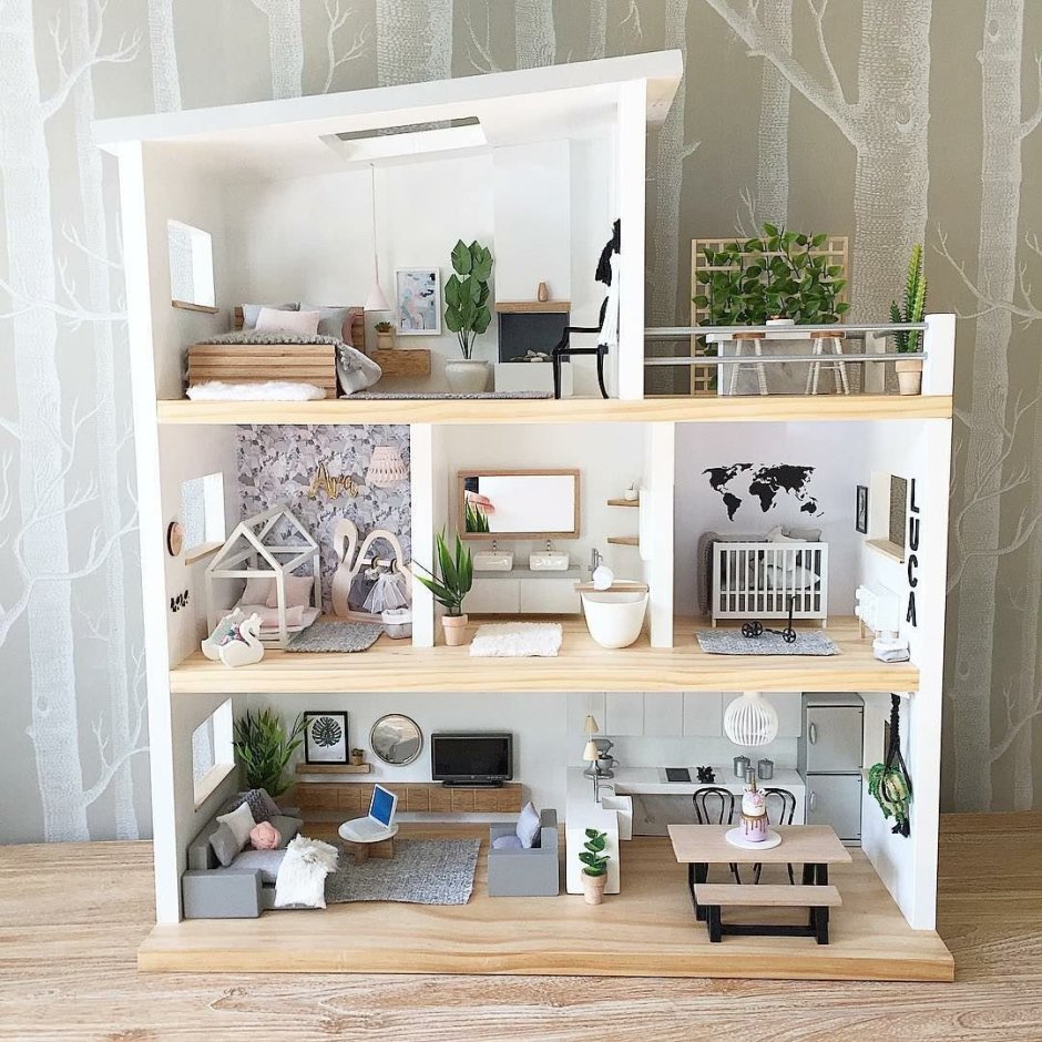 Dollhouse Miniature кукольный домик
