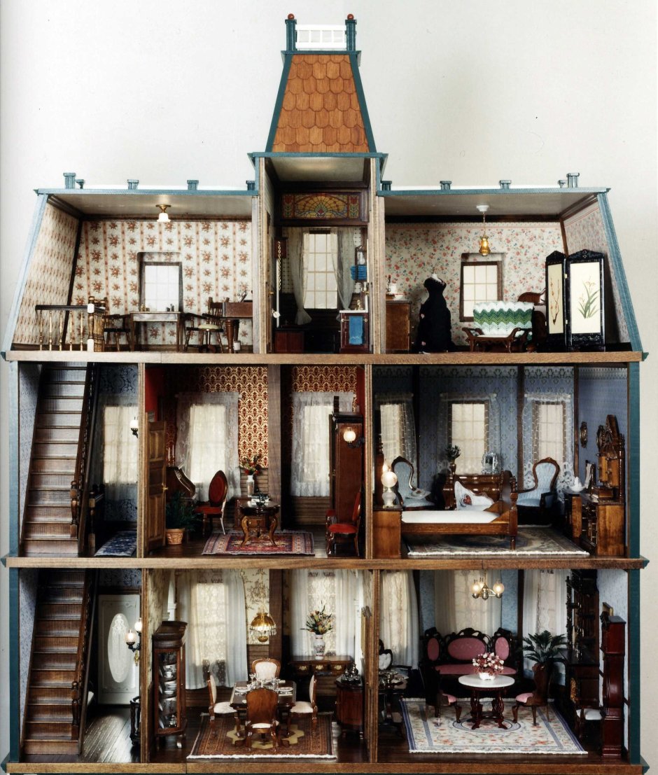 Victorian Dollhouse кукольный дом