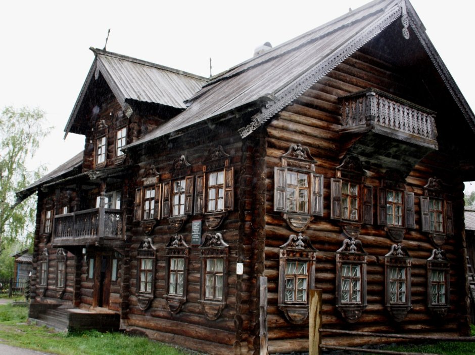 Дом деревянное зодчество Карелии
