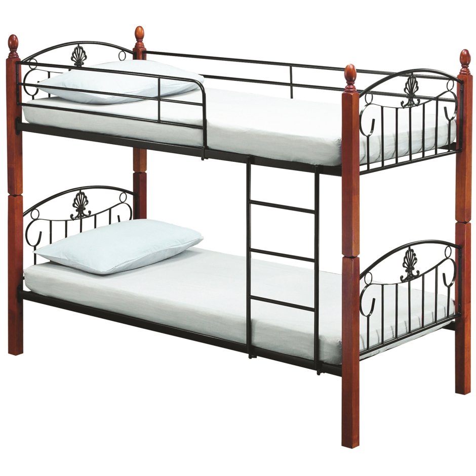Железная кровать двухэтажный детская