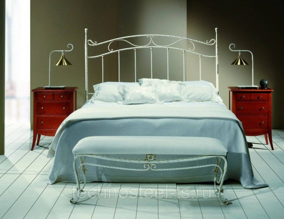 Железная кровать Аскона