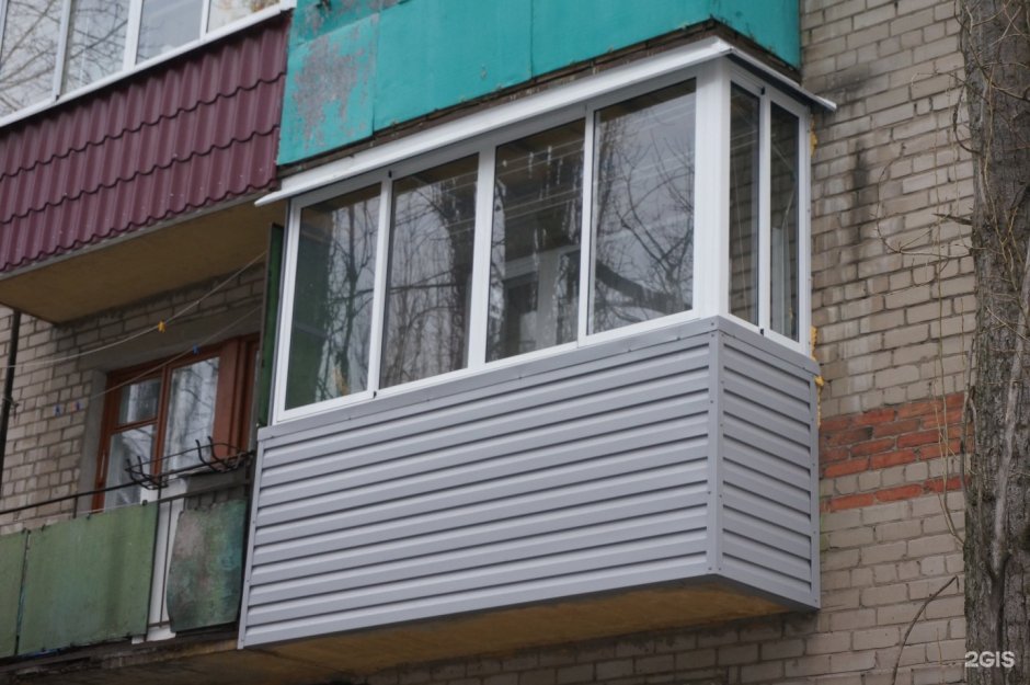 Цвет сайдинга для балкона