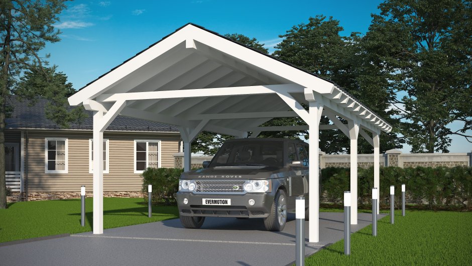 Павильон для автомобиля Voeroka Carport