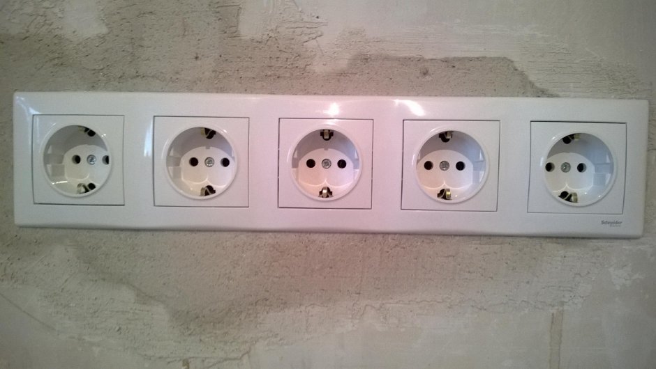 Блок розеток 3 шт