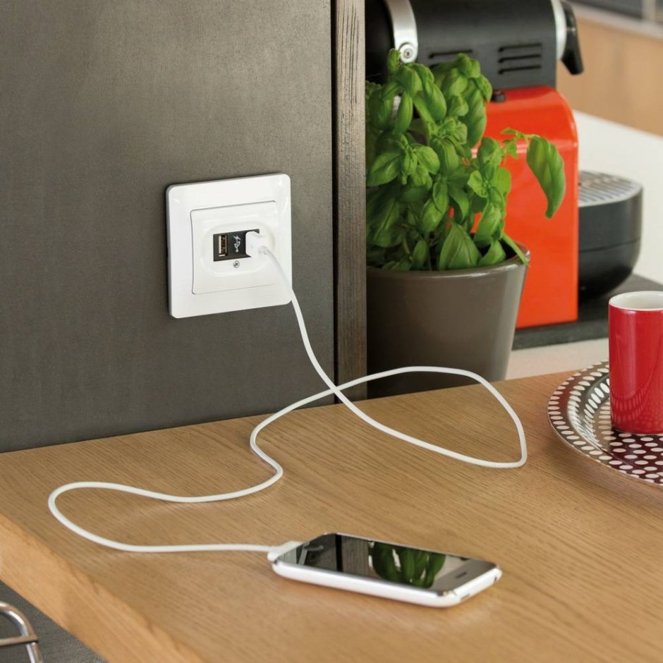 Schneider Electric Glossa в интерьере