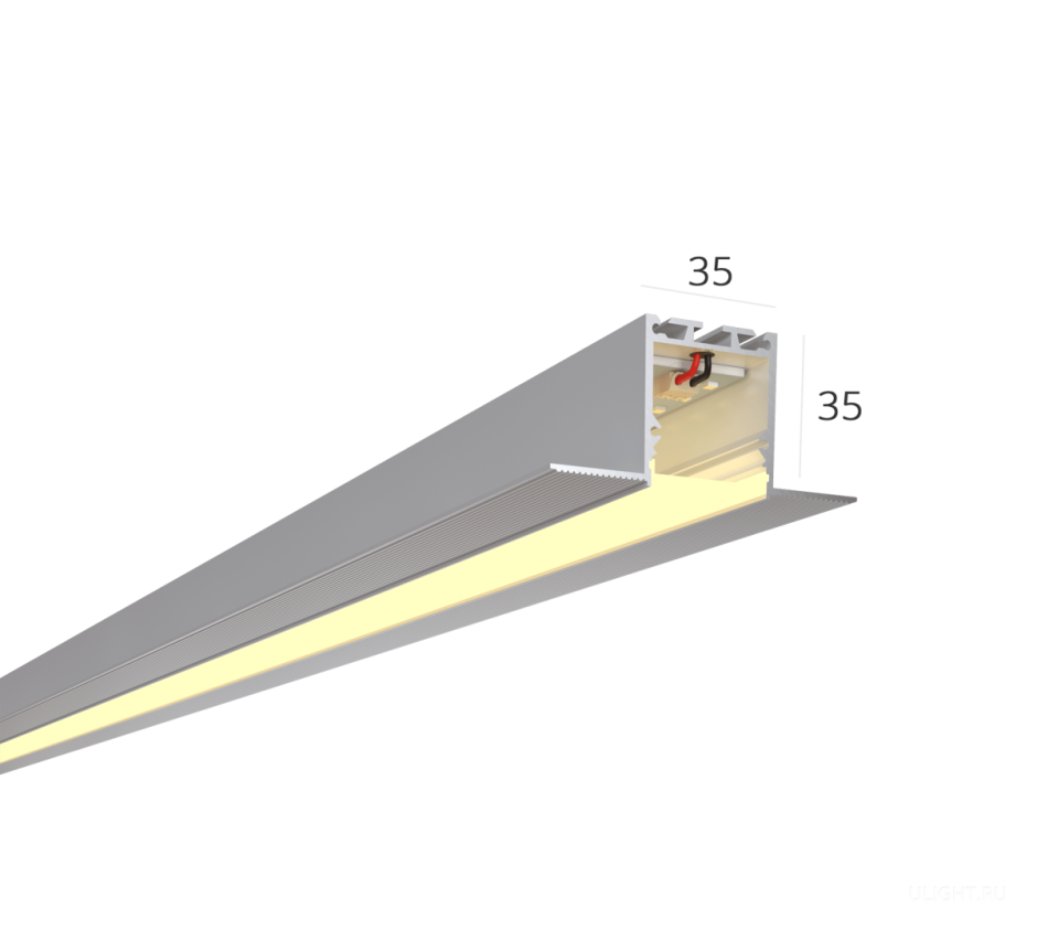 Линейный светильник s35 Edgeless 3k (32/1250)