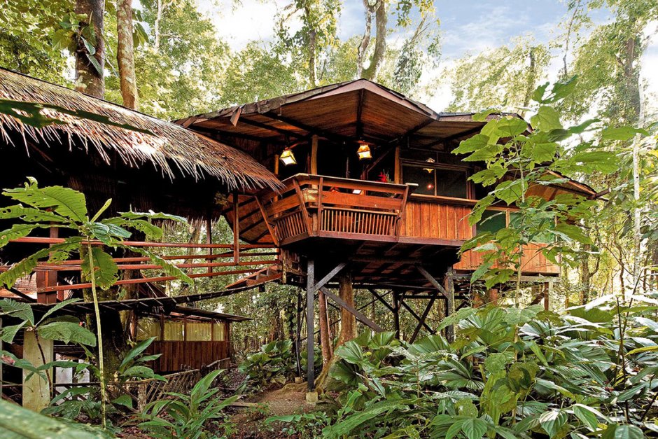 Коста Рика отель в джунглях