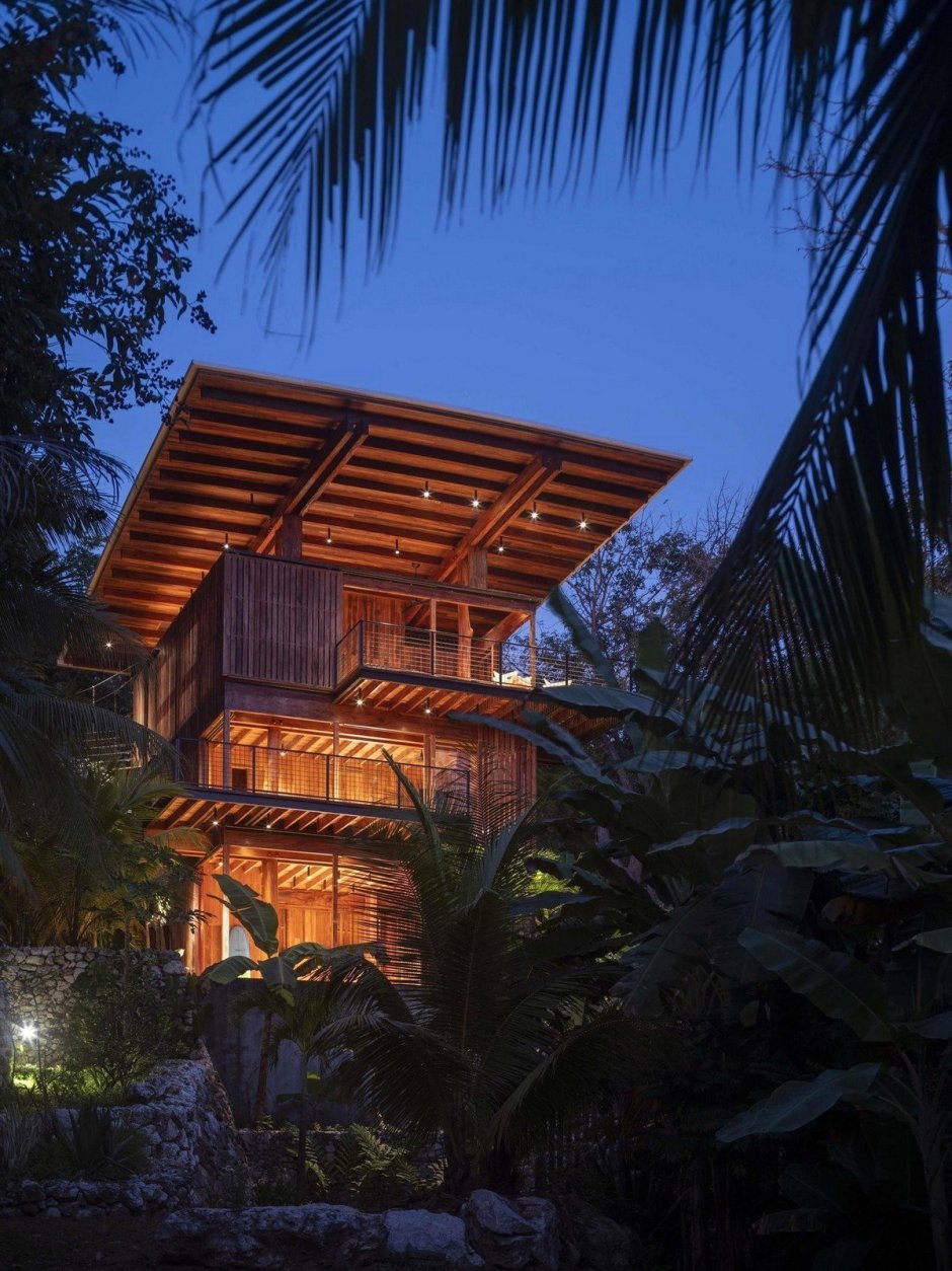 Дом в джунглях Коста-Рики