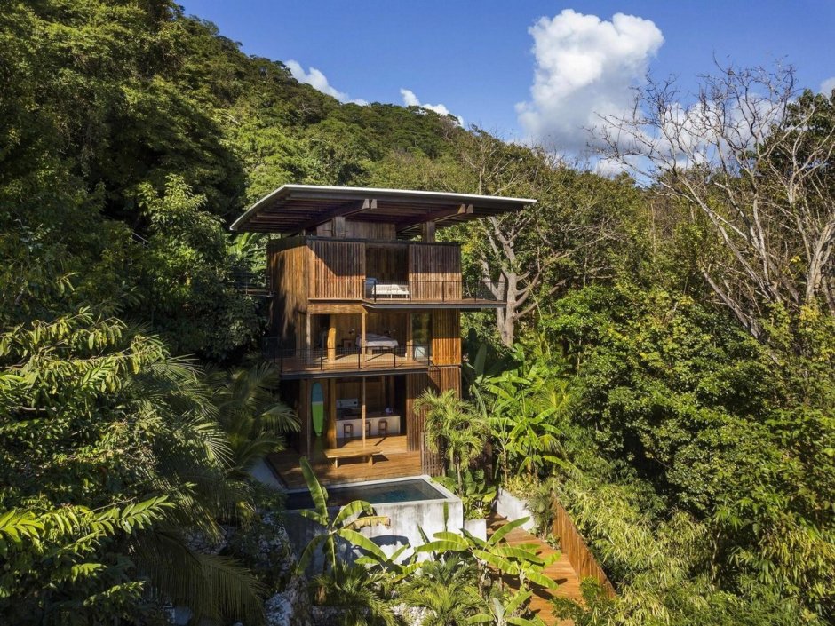 Коста Рика отель в джунглях