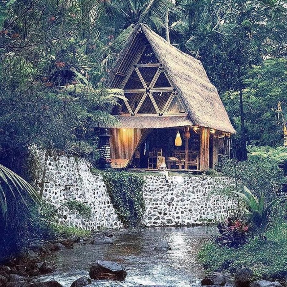 Бали эко архитектура