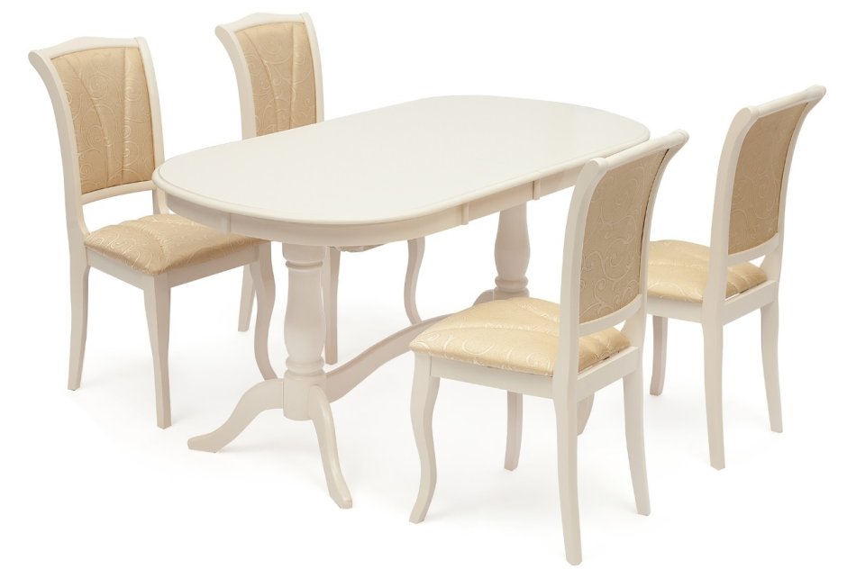 Стол Siena sa-t6ex2l Ivory
