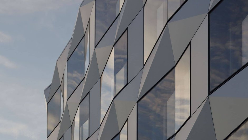 Фасадные кассеты Alucobond a2