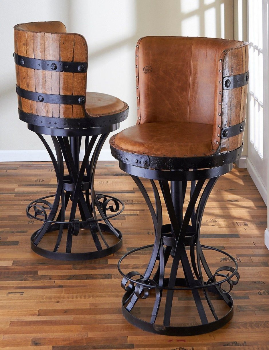 Необычные барные стулья