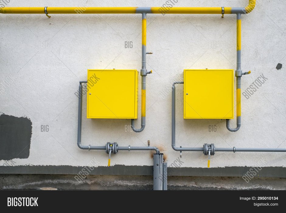 Gas Pipe at a private House
