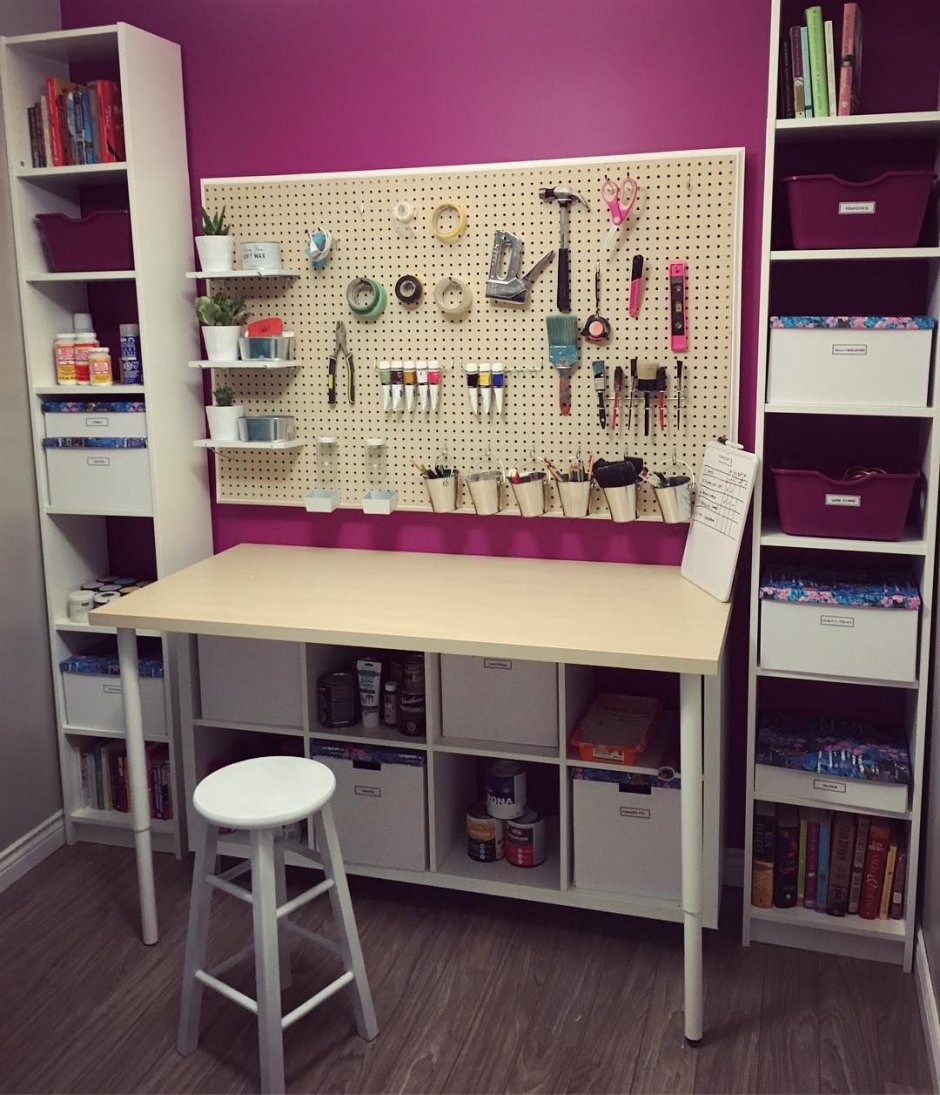 Полки для швейного уголка