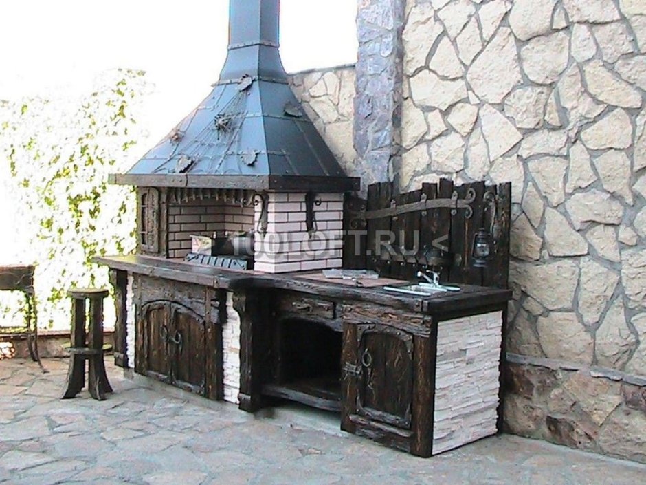 Барбекю комплекс лофт