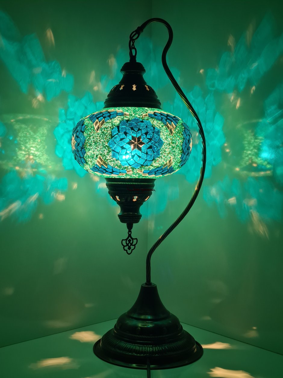 Турецкая мозаичная лампа