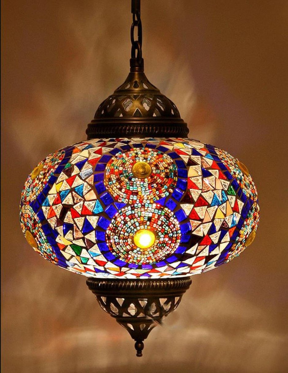 Светильник мозаичный в Восточном стиле apl214