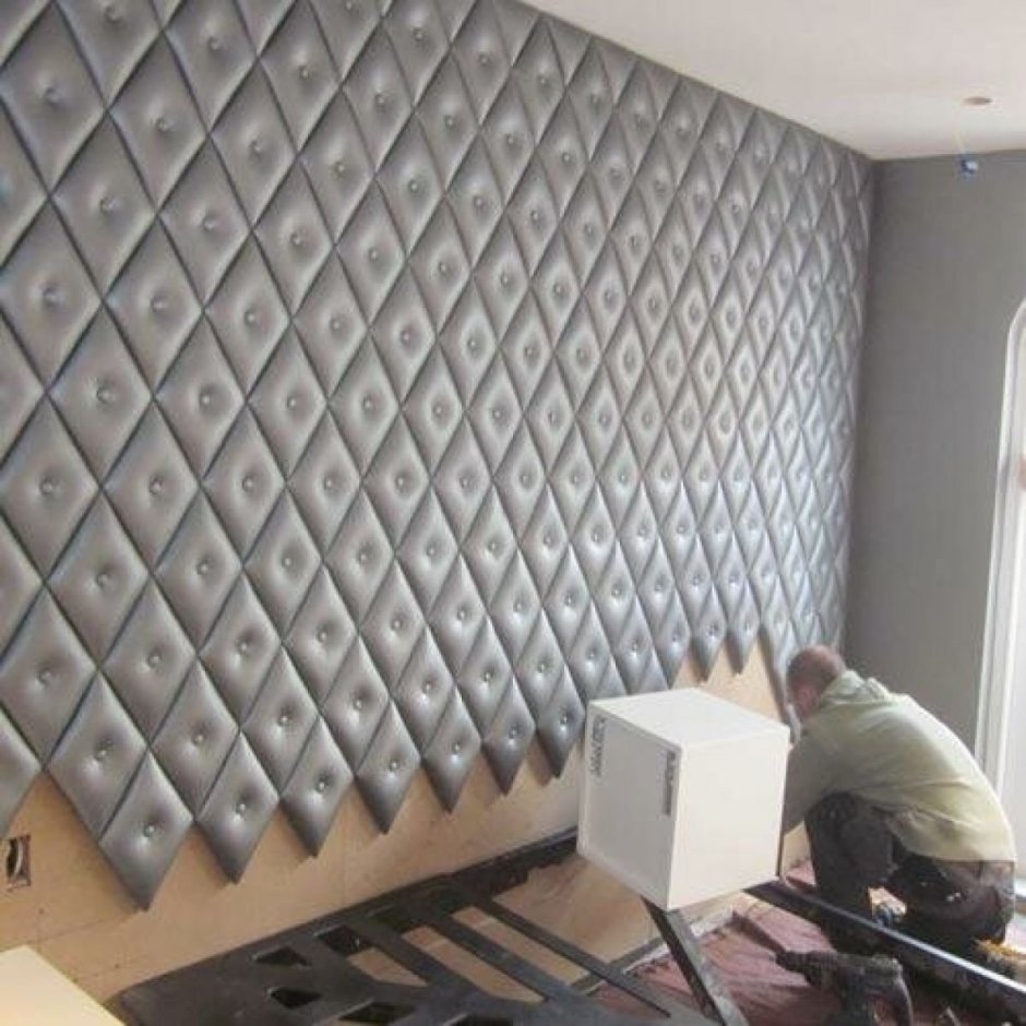 Декоративные настенные панели мягкие для шумоизоляции стен