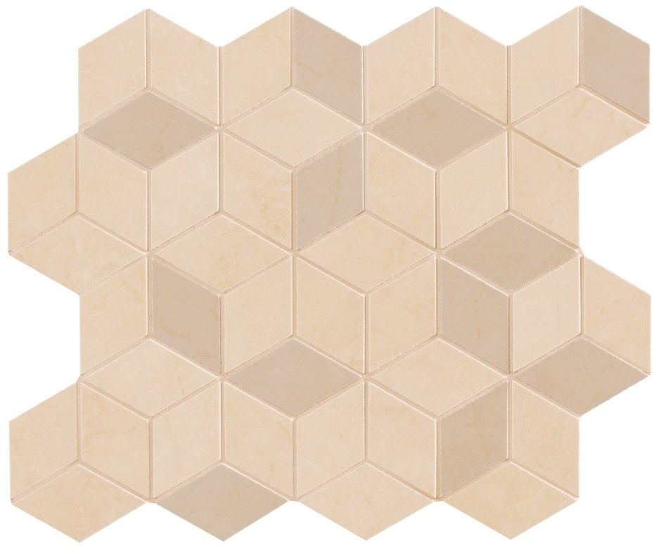 Marca Corona Deluxe Delux Beige tessere Rombi 26х28 декор