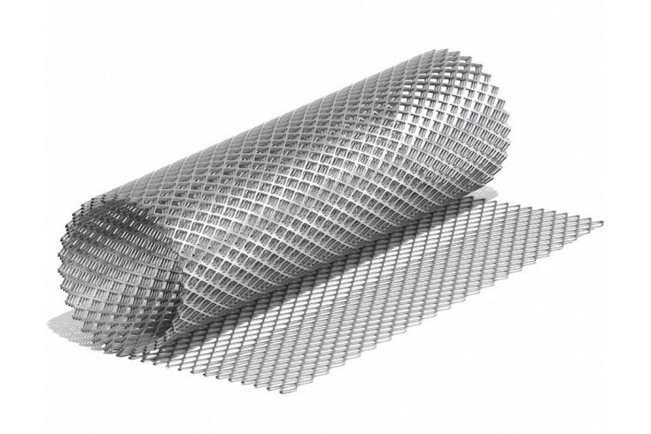 Сетка ЦПВС 40х0,5х0,5мм оцинкованная (ячейки 20х20мм) (1х25м)