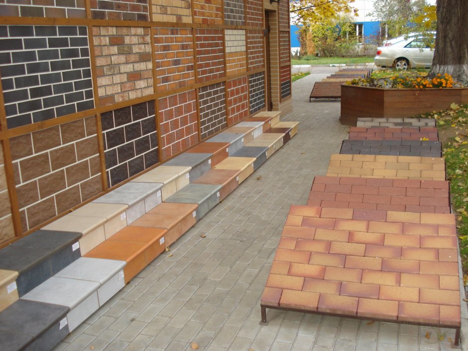 Крыльцо из тротуарной плитки