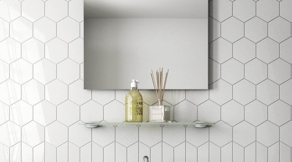 Плитка equipe Scale Hexagon Chevron Wall