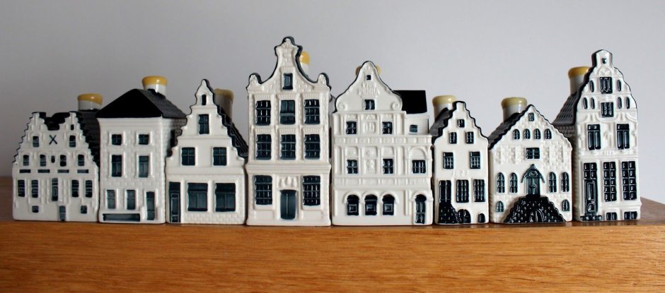 Голландский домик керамика