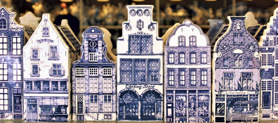 Декор новогодний голландские домики