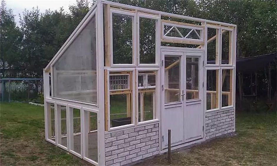 Беседка из рам