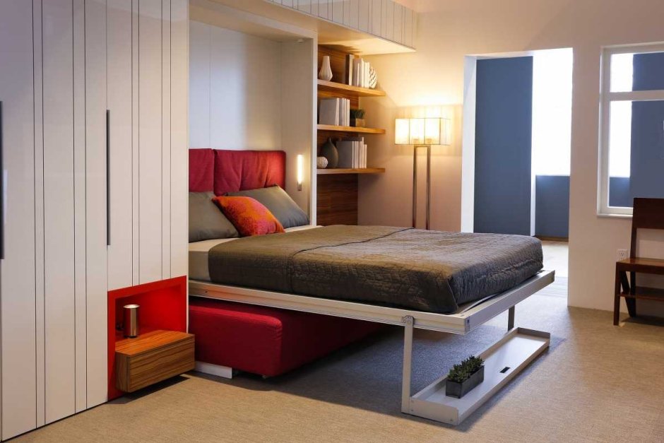 Кровать для малогабаритной квартиры