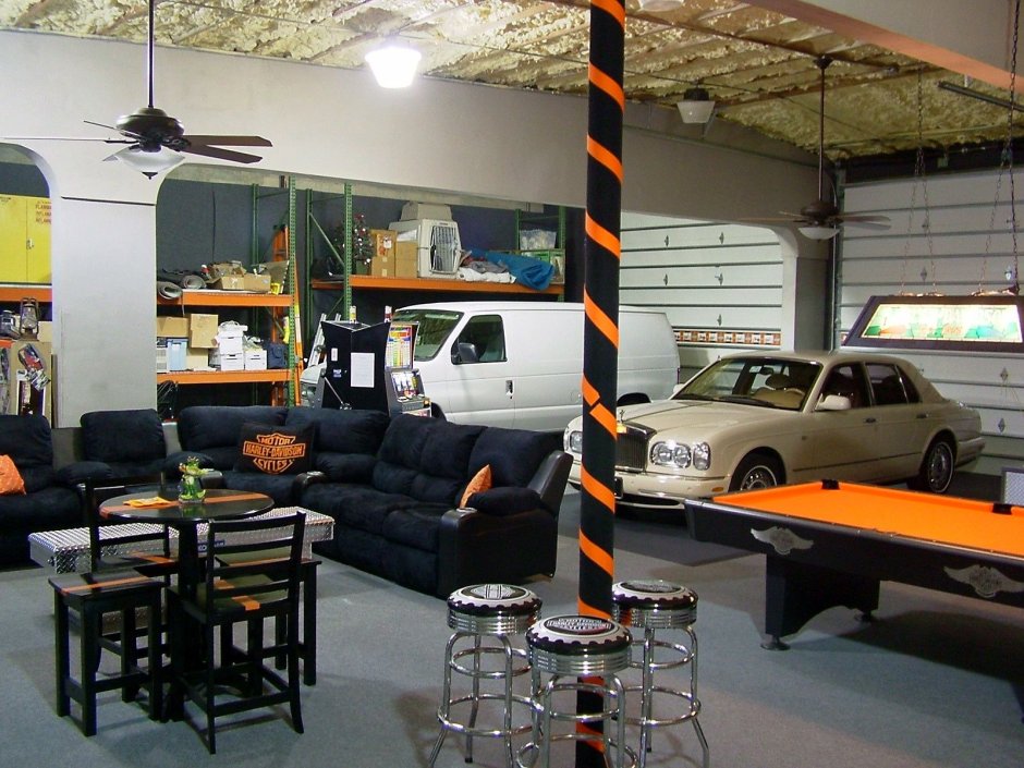 Гараж man Cave