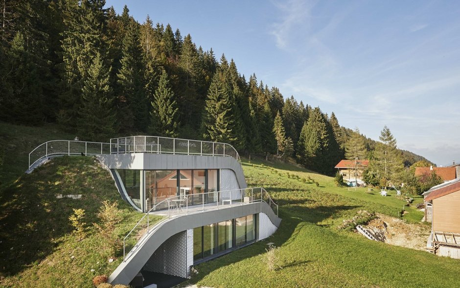 Саманная архитектура Швейцария