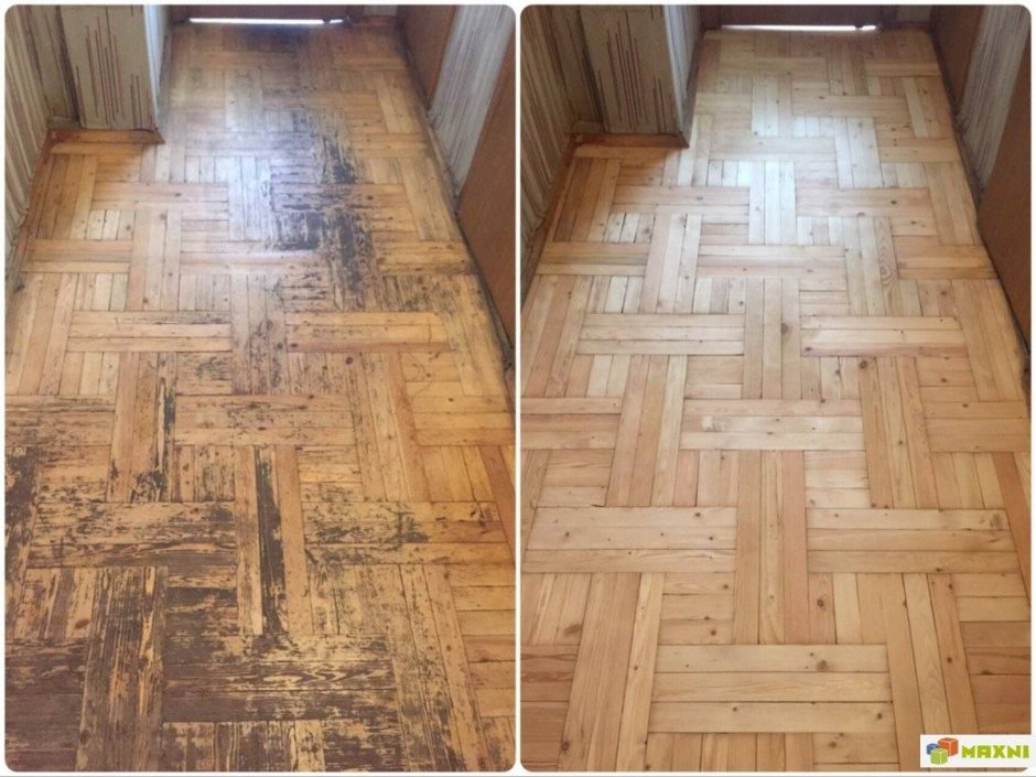 Циклевать паркет