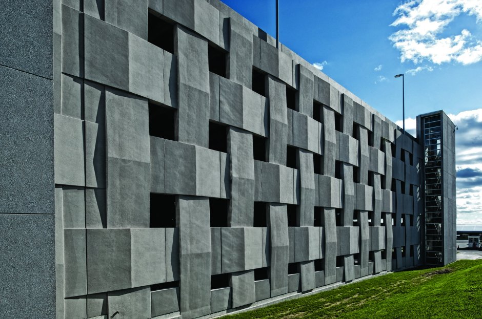 Фасадные панели из бетона