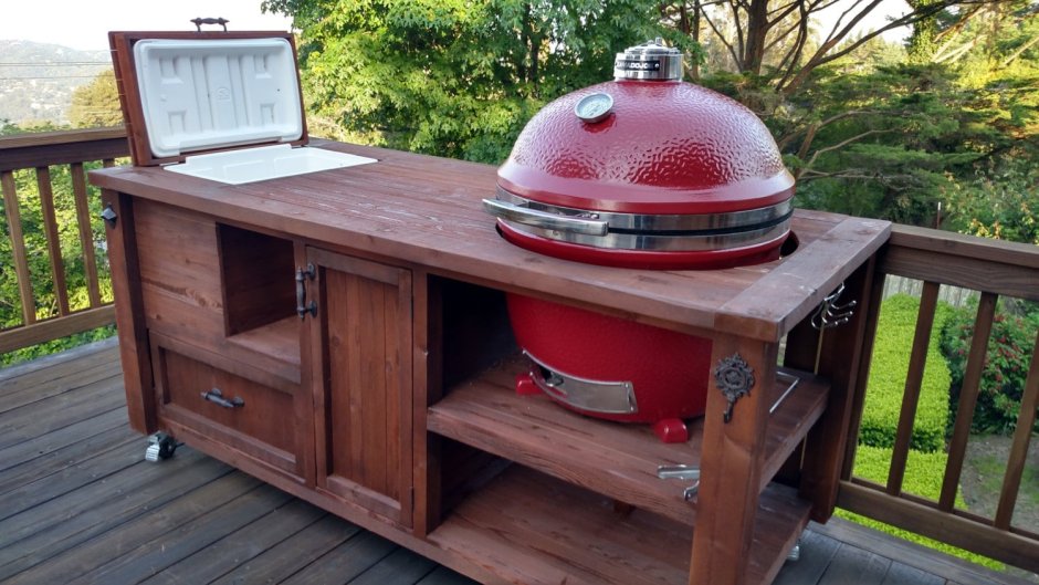 Green Kamado гриль Kamado