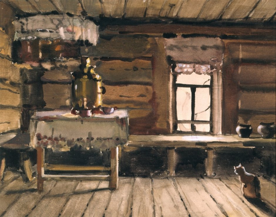 Коля Дмитриев Юный художник