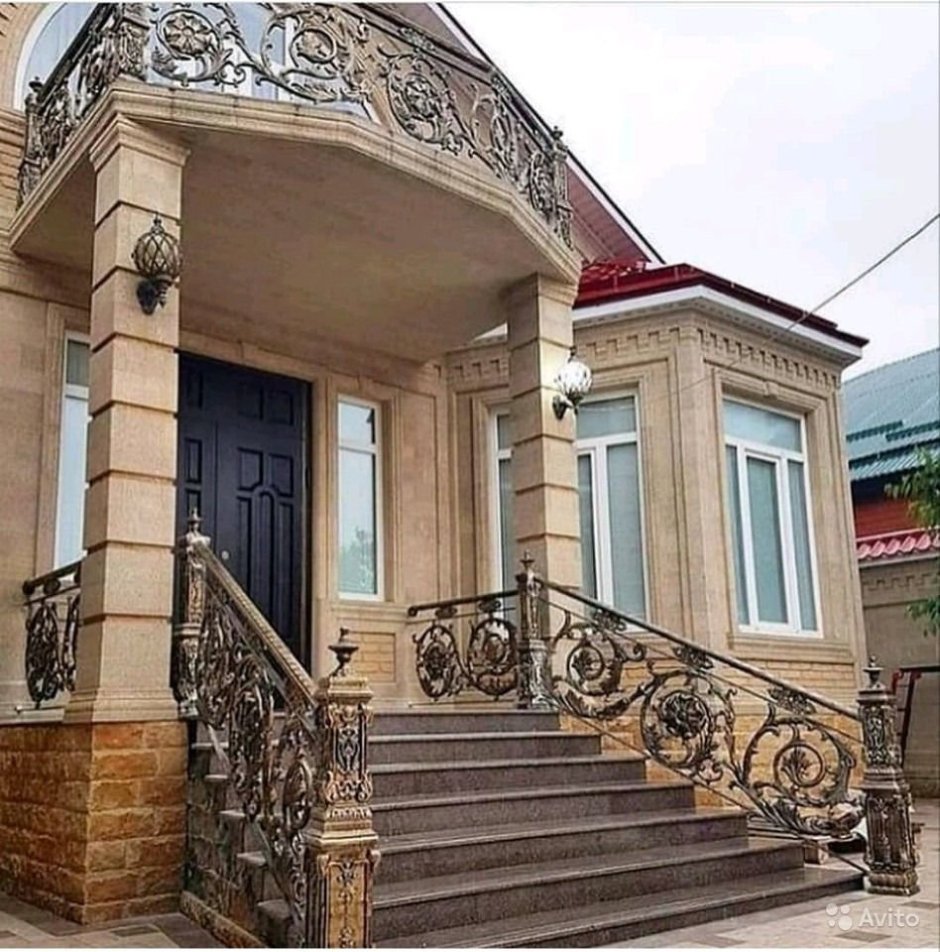 Балконы из дагестанского камня
