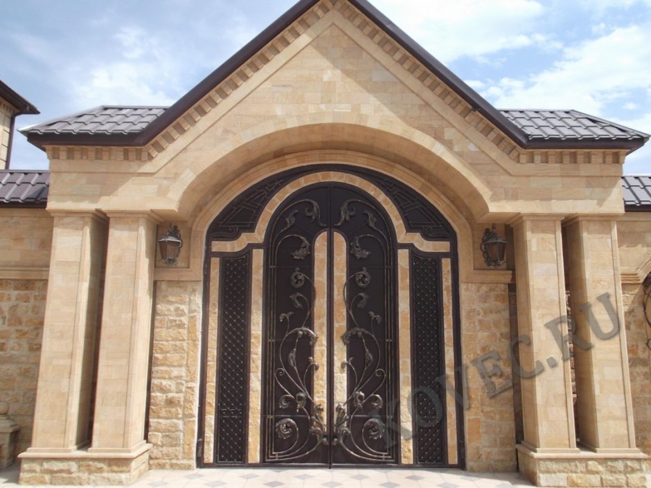 Аркана ворота Дагестанский стиль