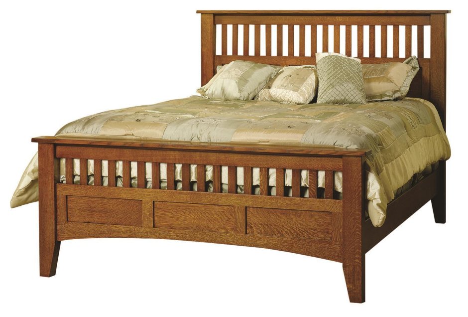 Советская кровать деревянная