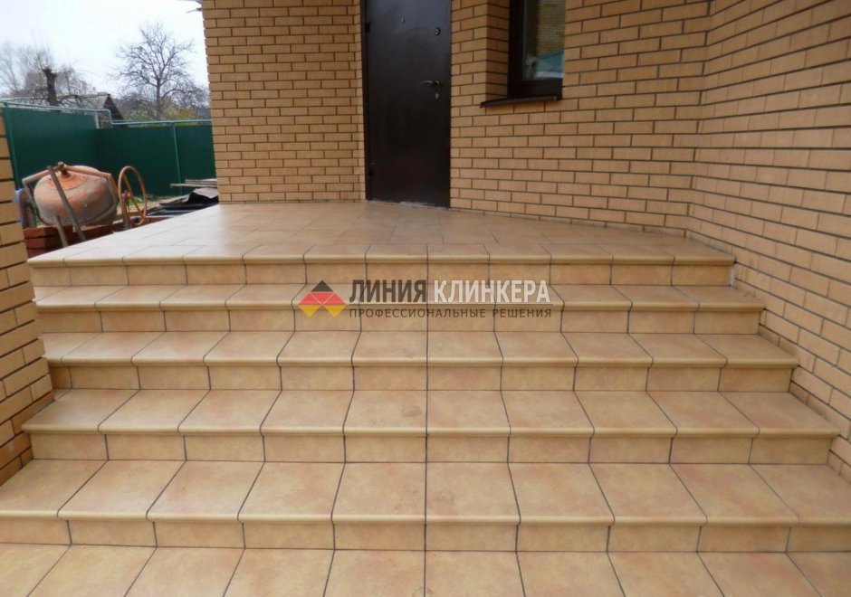 Клинкерная плитка для ступеней