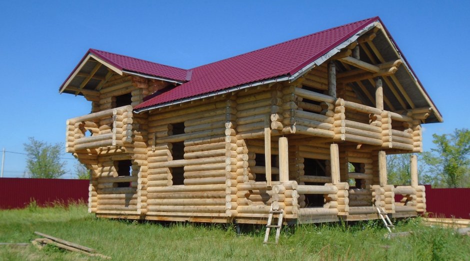 Дом из Сибирского кедра